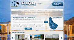 Desktop Screenshot of barbadospropertysearch.com